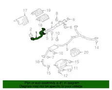 PIPE EXHAUST FRONT CY01-40-500F MAZDA