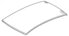 Крыло MAZDA BPYK-70-600
