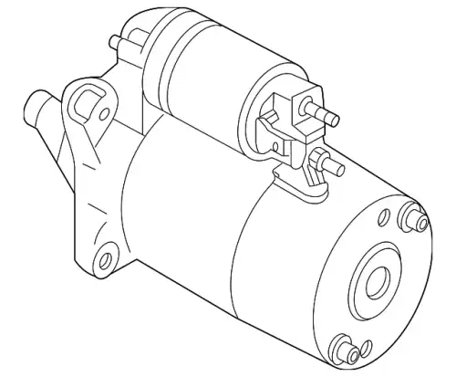 Стартер MAZDA LF9H-18-400