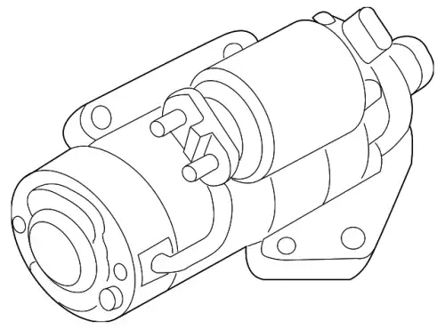 Стартер MAZDA CA25-18-400