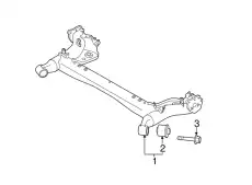 Балка задней подвески DR61-28-B00A MAZDA