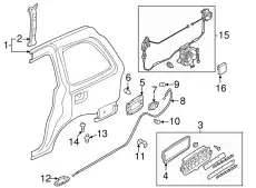 Крыло MAZDA LCY2-70-410B