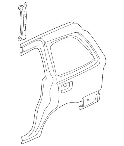 Крыло MAZDA LCY2-70-410B