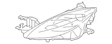 Фара MAZDA GS3M-51-031G