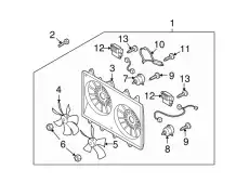 FAN.ELECTRIC CY03-15-025G MAZDA