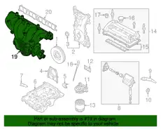 MANIFOLD,INLET L3BT-13-100 MAZDA