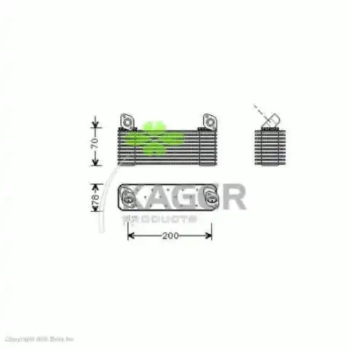 Масляный радиатор KAGER 31-3757
