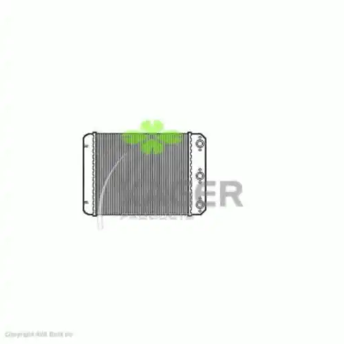 Радиатор печки KAGER 32-0067