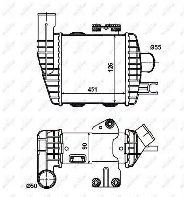 Интеркулер NRF 30371