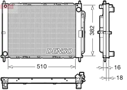 Cooler Module DRM46102 DENSO