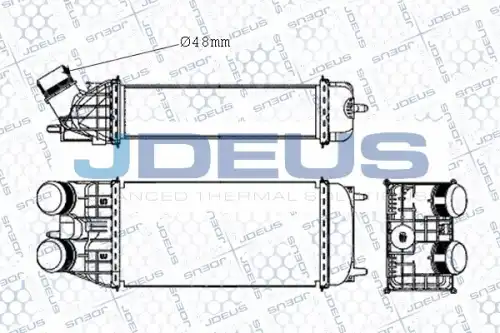Интеркулер J. DEUS 821M41A