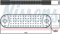 Радиатор кондиционера (конденсатор) NISSENS 90762