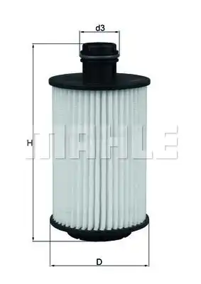 Фильтр масляный KNECHT OX1012D