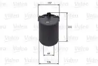 Фильтр воздушный VALEO 585742