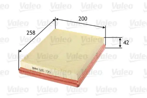 Фильтр воздушный VALEO 585735