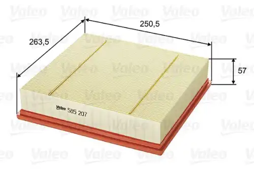 Фильтр воздушный VALEO 585207