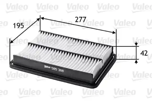 Фильтр воздушный VALEO 585388