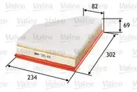 Фильтр воздушный VALEO 585401