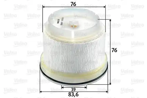 Топливный фильтр VALEO 587933