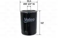 Фильтр масляный VALEO 586101 Opel