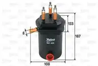 Топливный фильтр VALEO 587555
