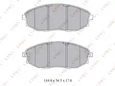 Тормозные колодки дисковые LYNXAUTO BD1812