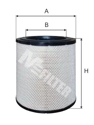 Фильтр воздушный MFILTER A 8044