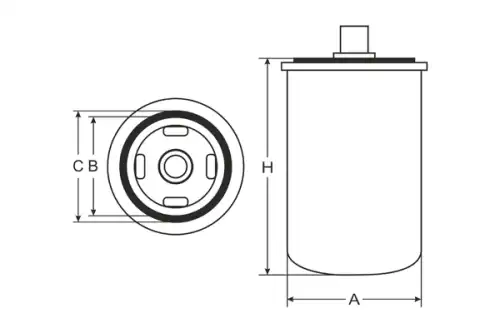 Фильтр гидравлический SCT SY 8016