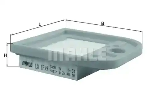 Фильтр воздушный KNECHT LX1799