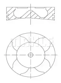 Фильтр воздушный KNECHT LX 3183