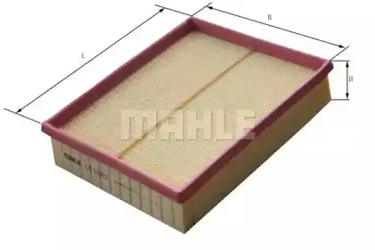 Фильтр воздушный KNECHT LX 1681