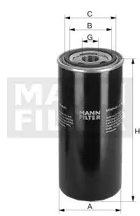 Фильтр гидравлический MANN-FILTER WD 962/21