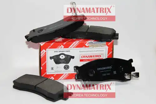 Тормозные колодки дисковые DYNAMAX DBP1602
