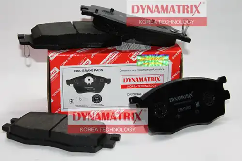 Тормозные колодки дисковые DYNAMAX DBP1955