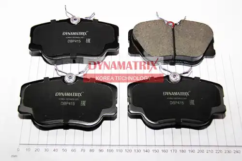 Тормозные колодки дисковые DYNAMAX DBP415