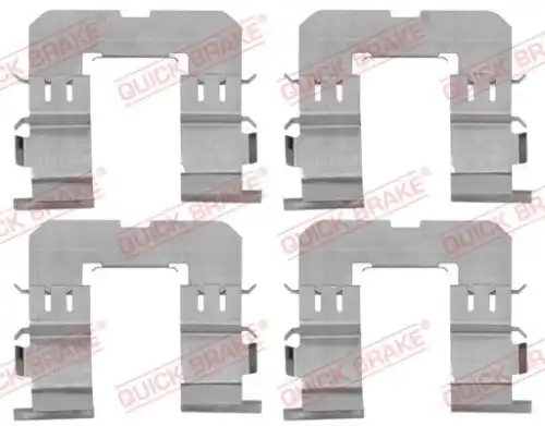 монт. кпл торм. колодок 109-1816 QUICK BRAKE