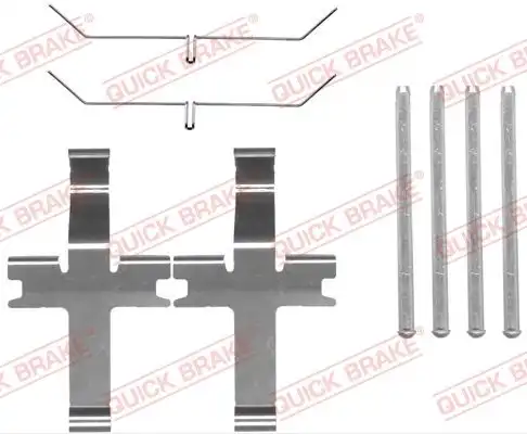 Тормозные колодки дисковые QUICK BRAKE 109-1819