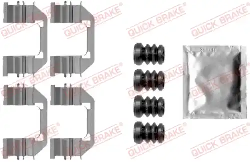 монт. кпл торм. колодок 109-1888 QUICK BRAKE