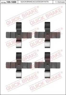 РЕМКОМП-ТЫ ТОРМОЗА МЕТ. QUICK BRAKE 109-1899
