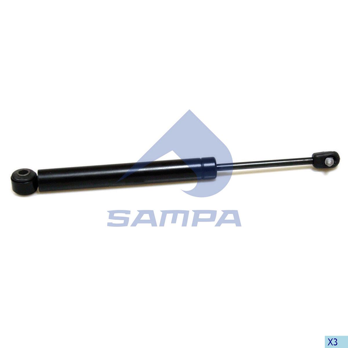 Амортизатор капота SAMPA 050.158-01
