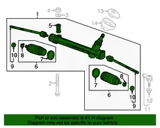 Рулевая рейка OPEL 94537904