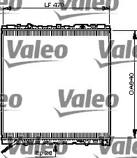 Радиатор системы охлаждения двигателя VALEO 735503