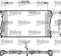 Радиатор системы охлаждения двигателя VALEO 735599