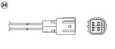 Кислородный датчик №1362 OZA670-EE4 NGK
