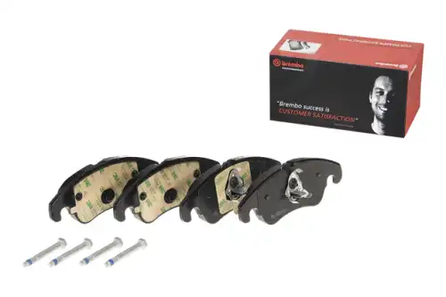 Тормозные колодки дисковые передняя ось BREMBO P 24 161