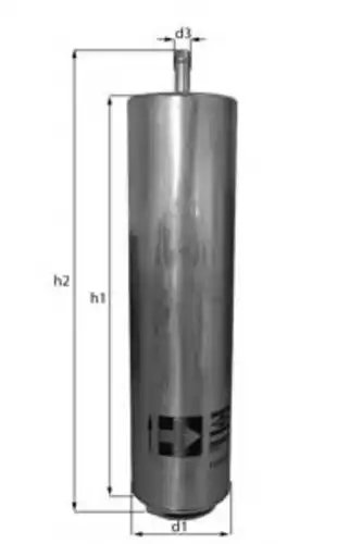Топливный фильтр KNECHT KL169/3D
