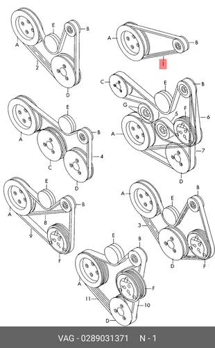 VAG 0289031371