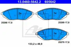 Тормозные колодки дисковые ATE 13.0460-5642.2