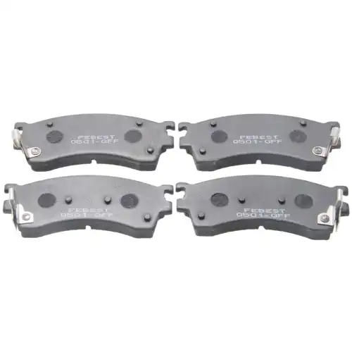 Тормозные колодки дисковые FEBEST 0501GFF