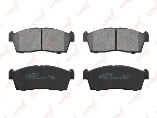 Тормозные колодки дисковые LYNXAUTO BD-5107